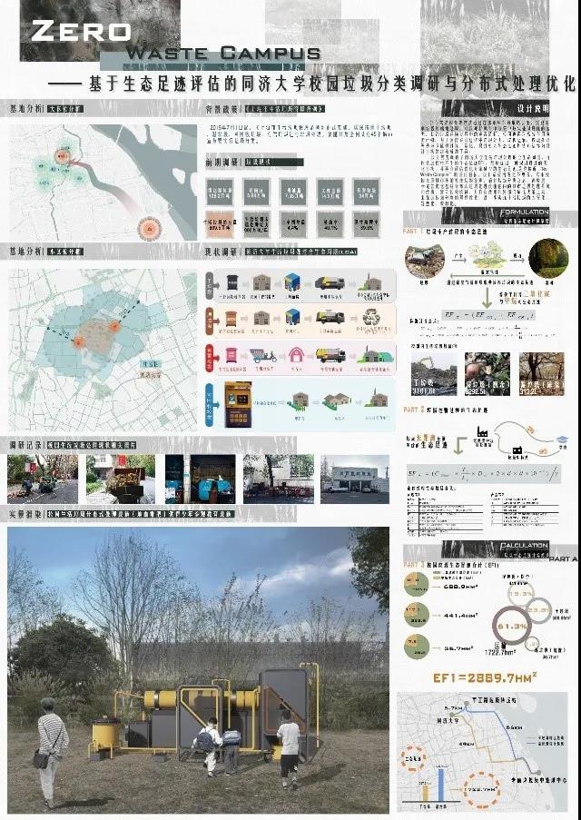 我院城市规划系本科学生作品在“第二届全国大学生绿色校园概念设计大赛”上获奖